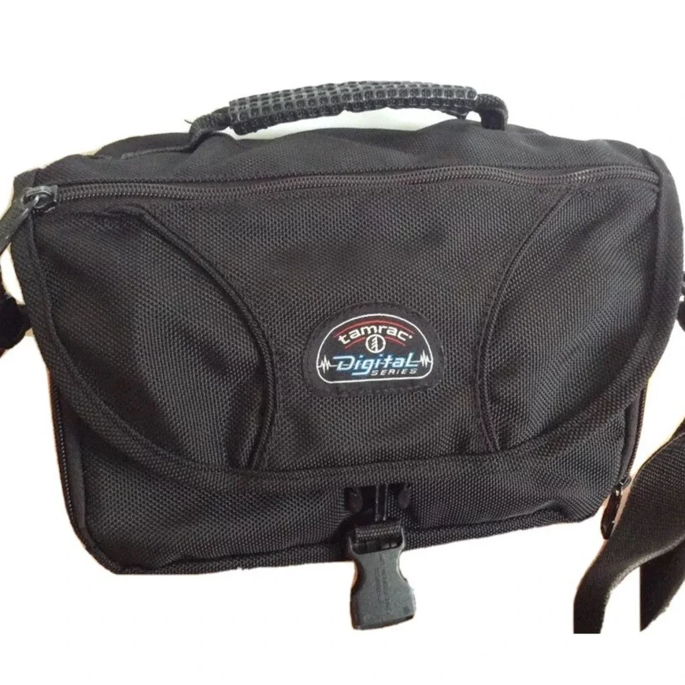 Tamrac Digital Series Camera Bag Padded Shoulder Strap Belt Loop Travel‎ Pouch